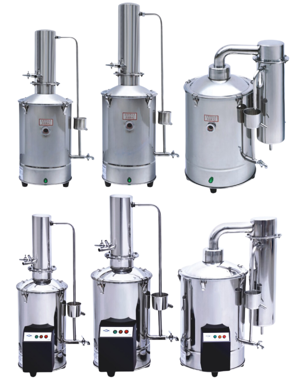 5L 10L 20L stainless steel lab electric distilled water device distiller-0