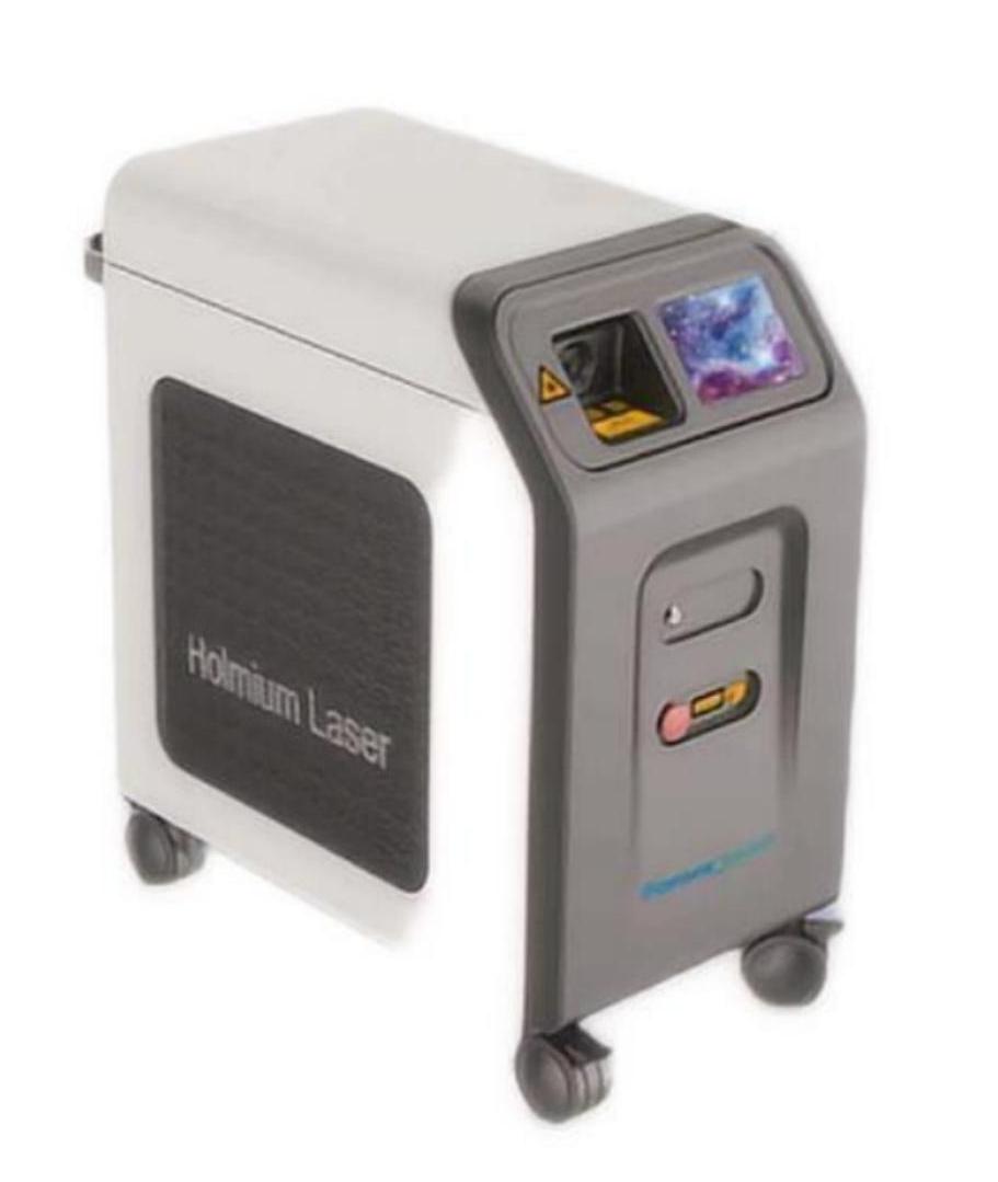 Holmium:YAG laser lithotripsy